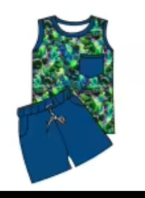 Jurassic Ride Bamboo Childrens 2t-8y PJ's & Daywear