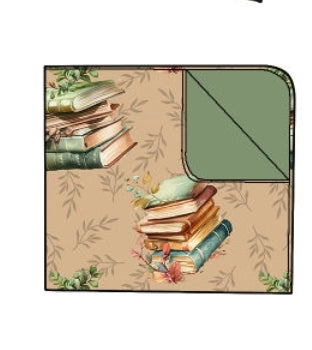 Book Bound Double Layer Bamboo Blanket