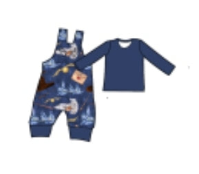 Sorting Hat Bamboo Overalls