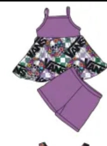 Sk8ter Girl Bamboo Peplum and Shorts