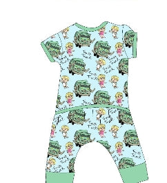 Honk Honk Bamboo Envelop Romper