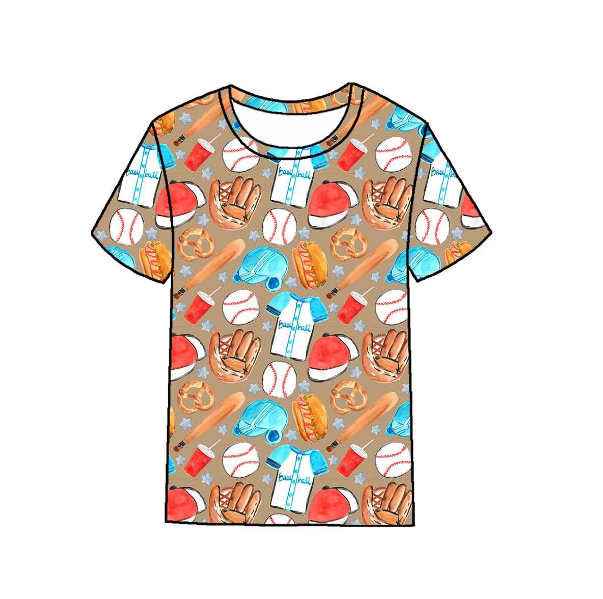 Swing Batter Batter Bamboo Tee