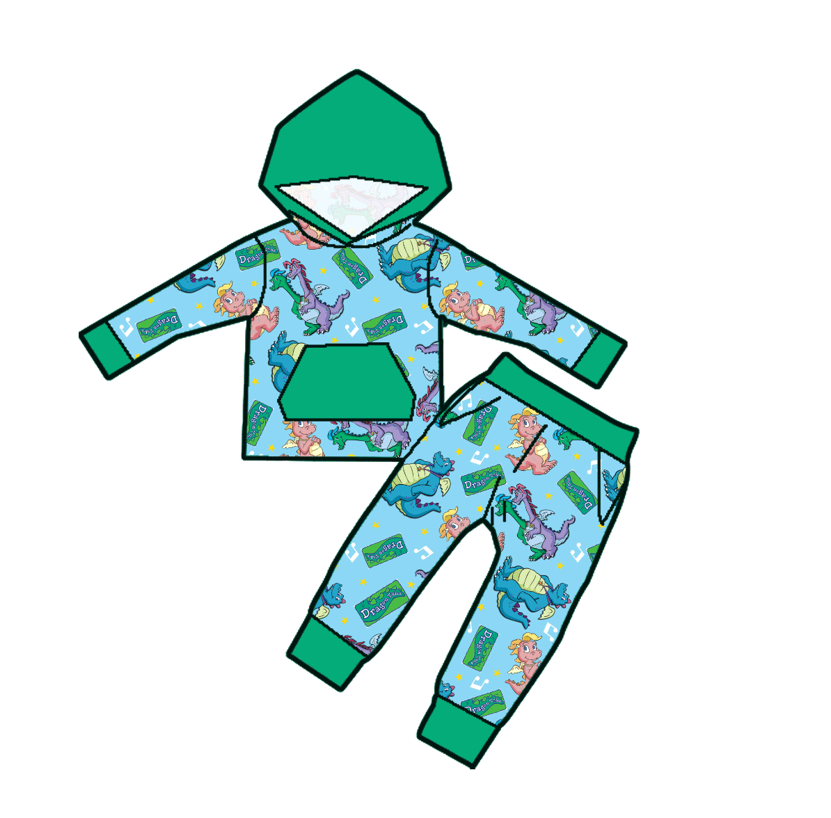 Zak & Wheezie Bamboo Youth 9y to 15y 2pc Sets