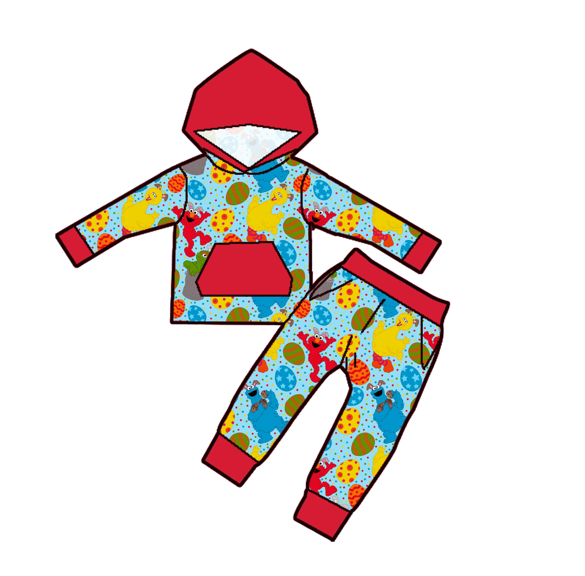 Easter On the Street Bamboo Childrens 2t-8y Daywear