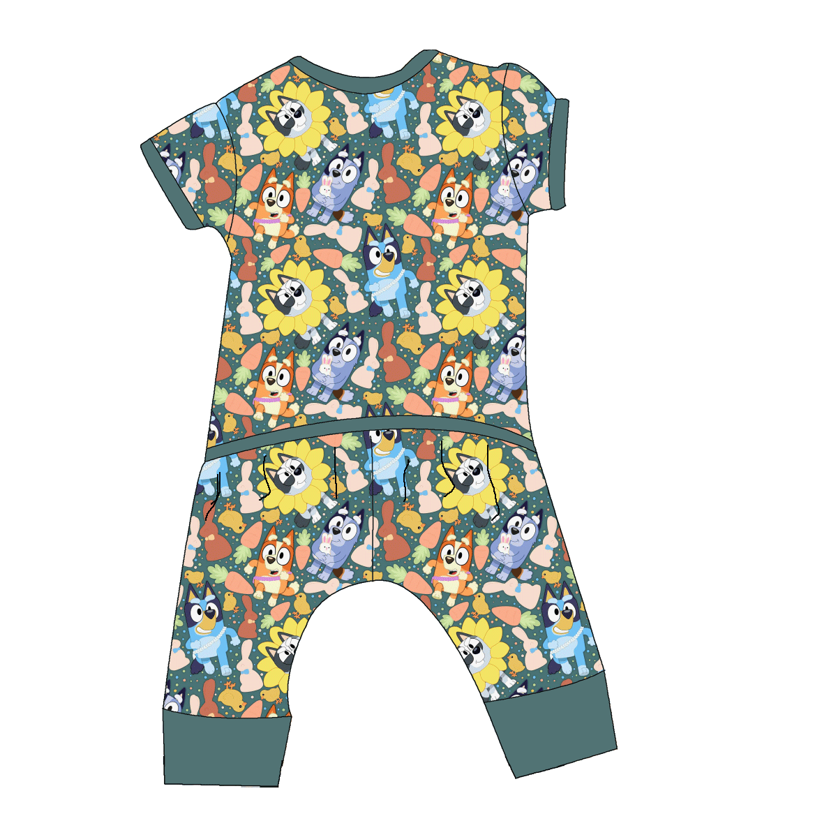 Hoppy Heeler Holiday Bamboo Infants Newborn to 18m Daywear