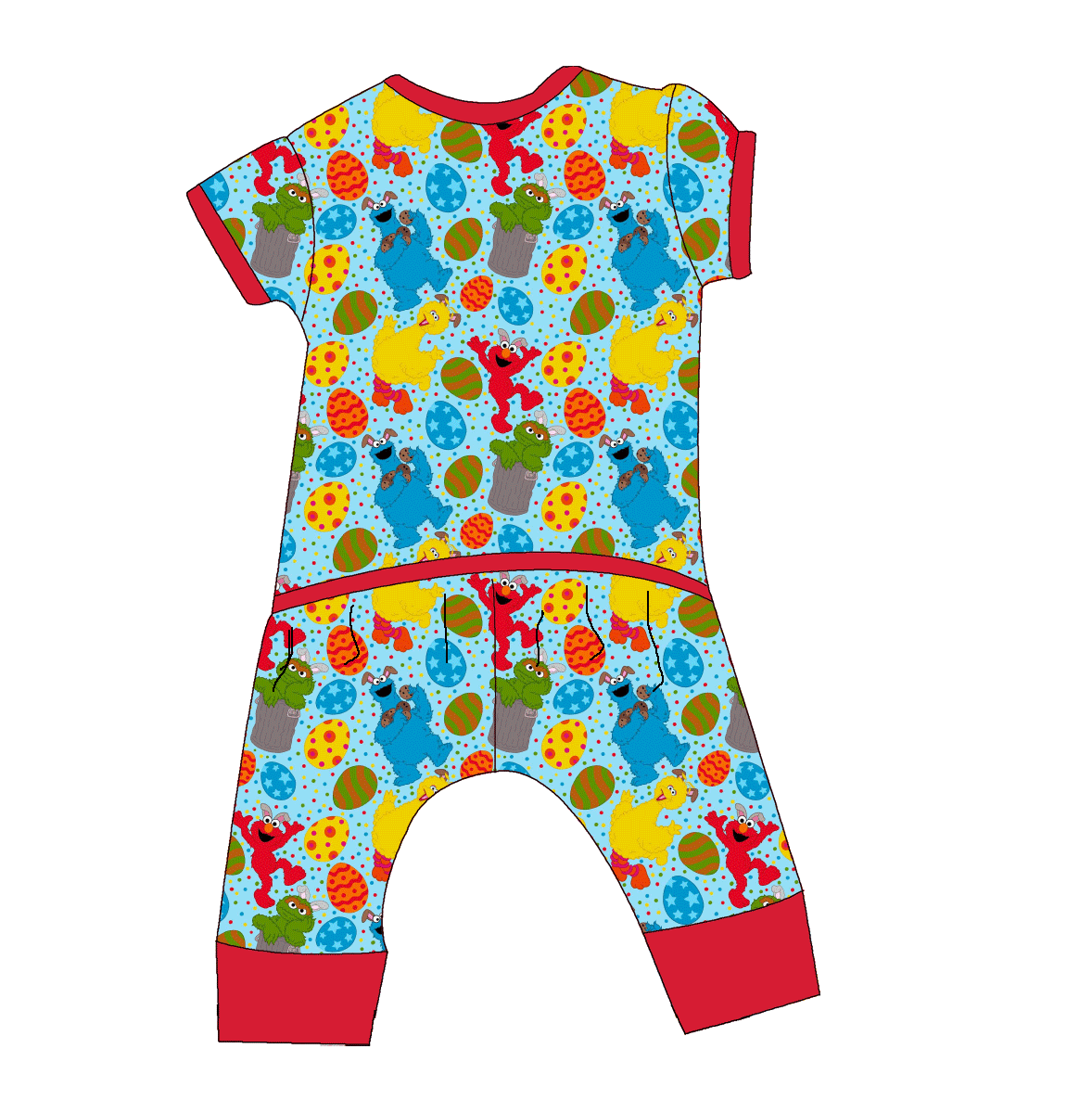 Easter On the Street Bamboo Childrens 2t-8y Daywear