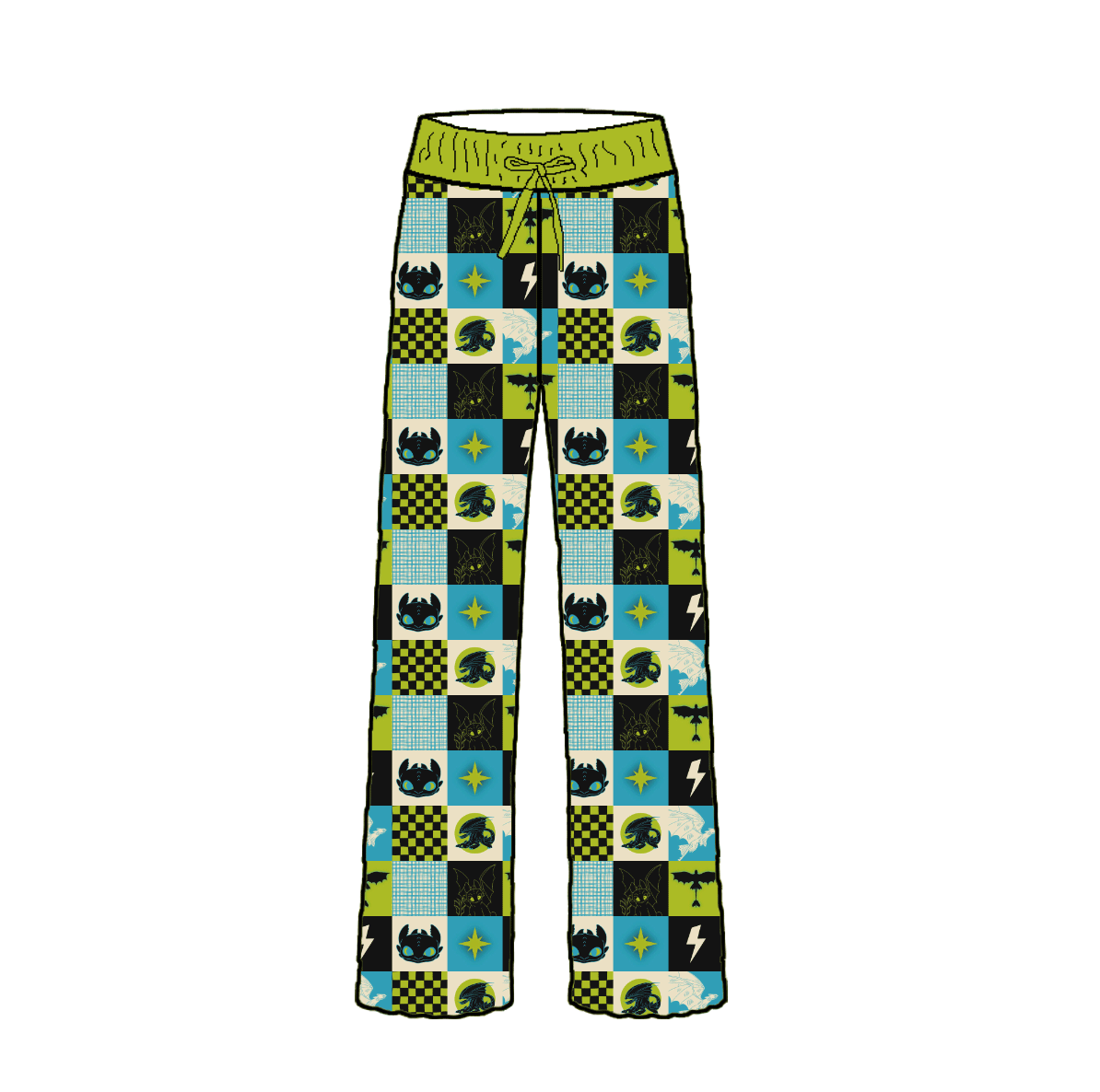 Night Fury Whispers Bamboo Youth 9y to 15y Tops & Bottoms