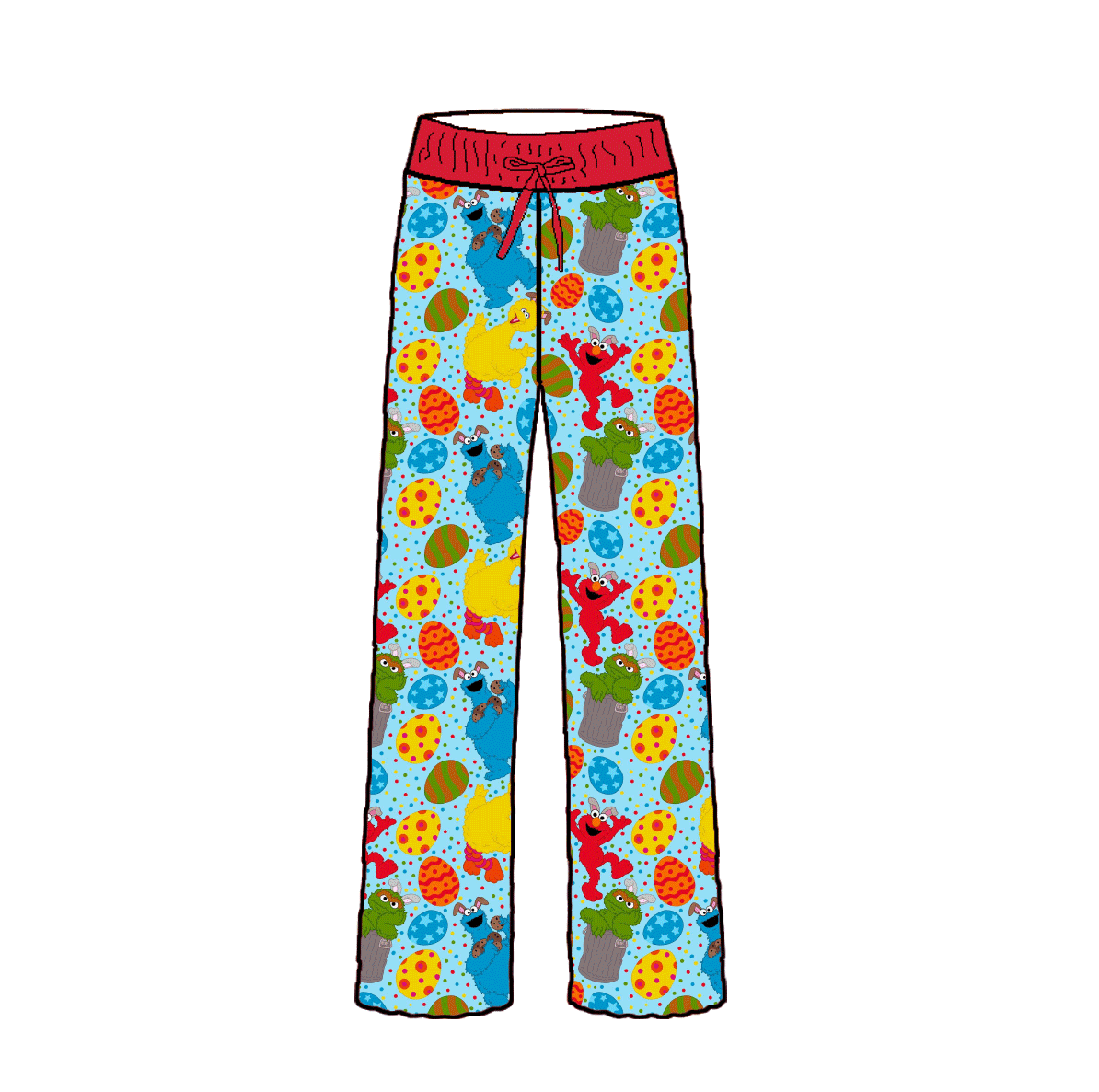 Easter On the Street Bamboo Adult Tops & Bottoms S-4X