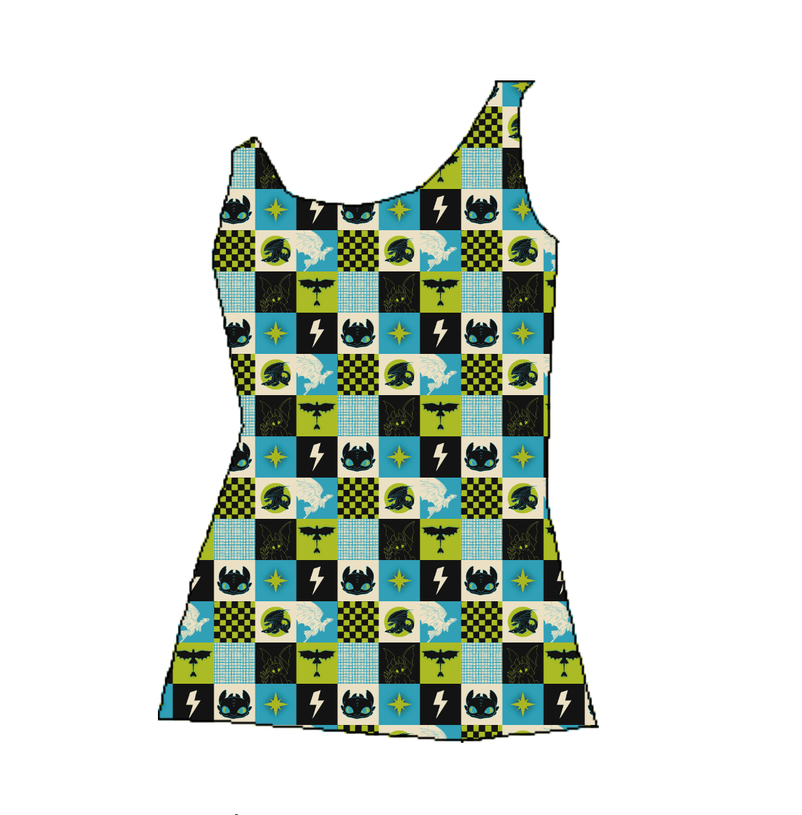 Night Fury Whispers Bamboo Childrens 2t-8y Tops & Bottoms