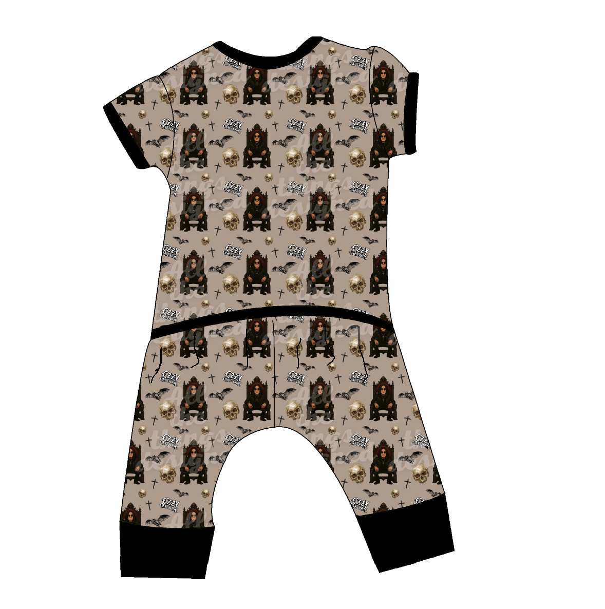 Crazy Train Vibes Bamboo Childrens 2t-8y Daywear