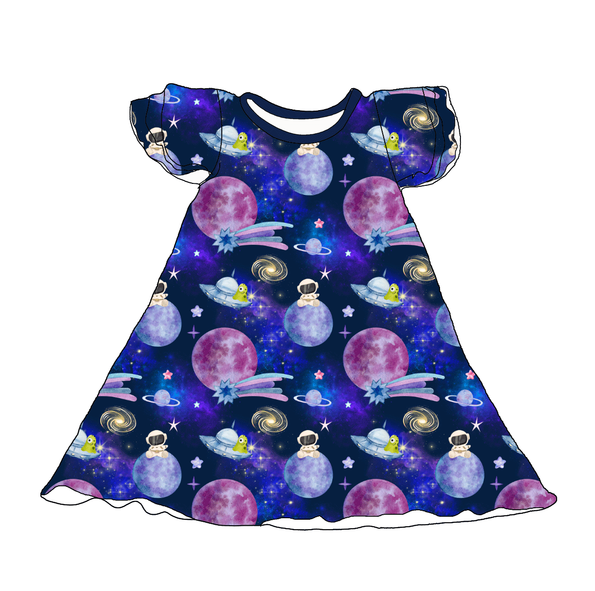 Martian Mischief Bamboo Adult PJ's & 2pc Sets S-4X
