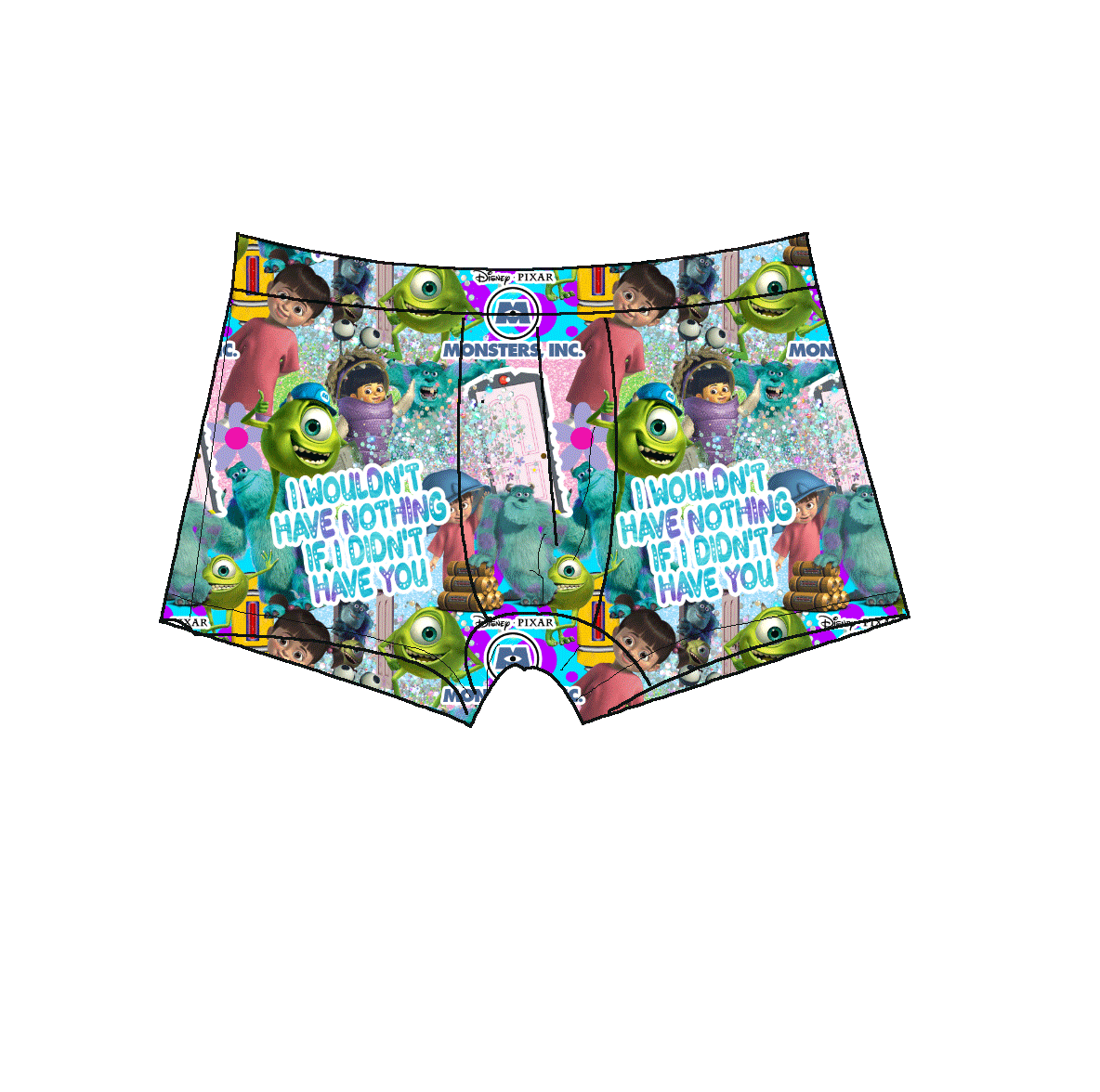Monstrously Cute Bamboo Childrens 2t-8y Tops & Bottoms