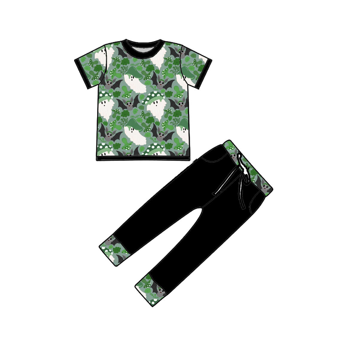 Bats & Blarney Bamboo Youth 9y to 15y 2pc Sets