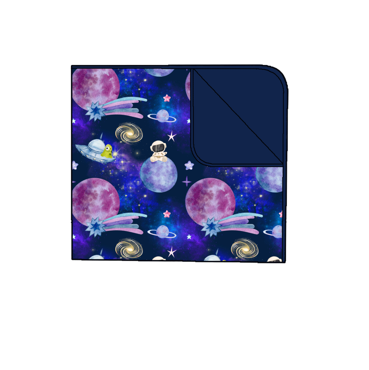 Cosmic Threads Collection Double Layer Bamboo Blankets