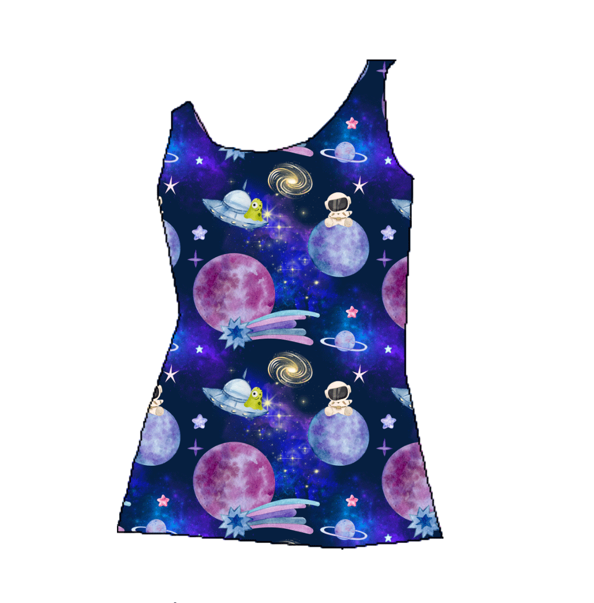 Martian Mischief Bamboo Childrens 2t-8y Tops & Bottoms