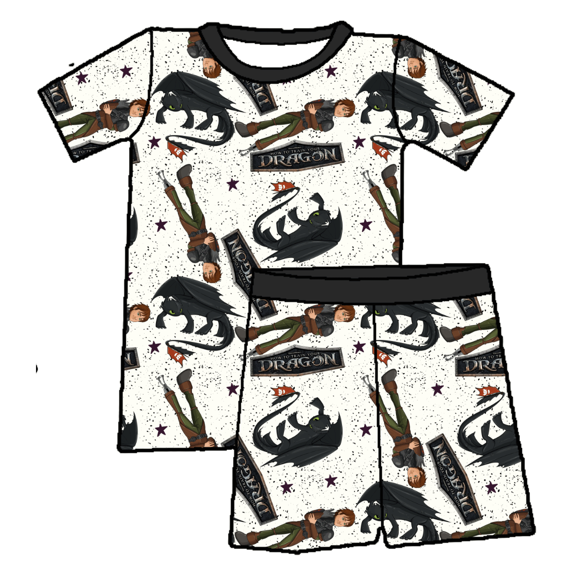 The Hidden World Awaits Bamboo Adult PJ's & 2pc Sets S-4X