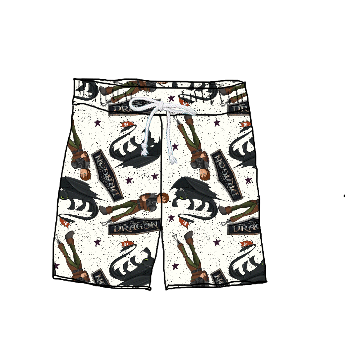 The Hidden World Awaits Bamboo Adult Tops & Bottoms S-4X