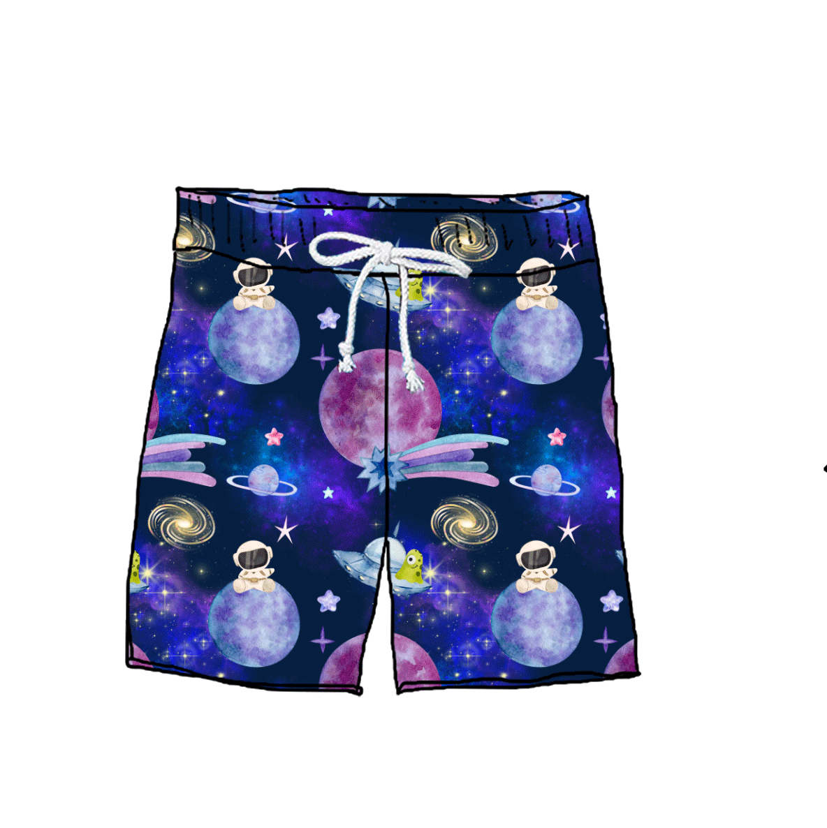 Martian Mischief Bamboo Adult Tops & Bottoms S-4X