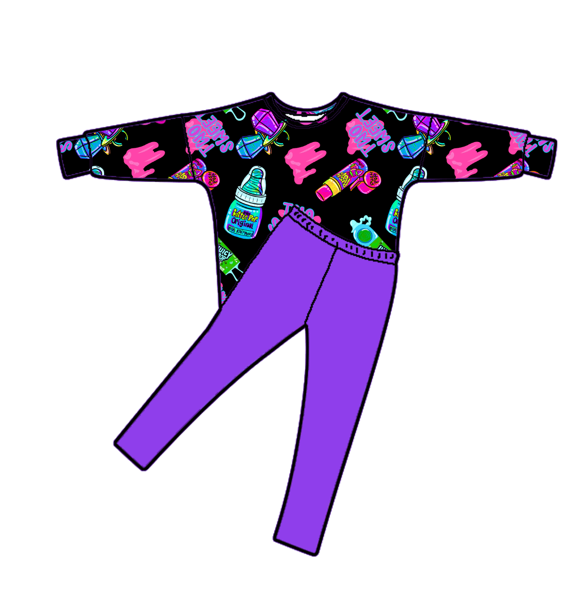 Sweet & Sour Bamboo Adult PJ's & 2pc Sets S-4X