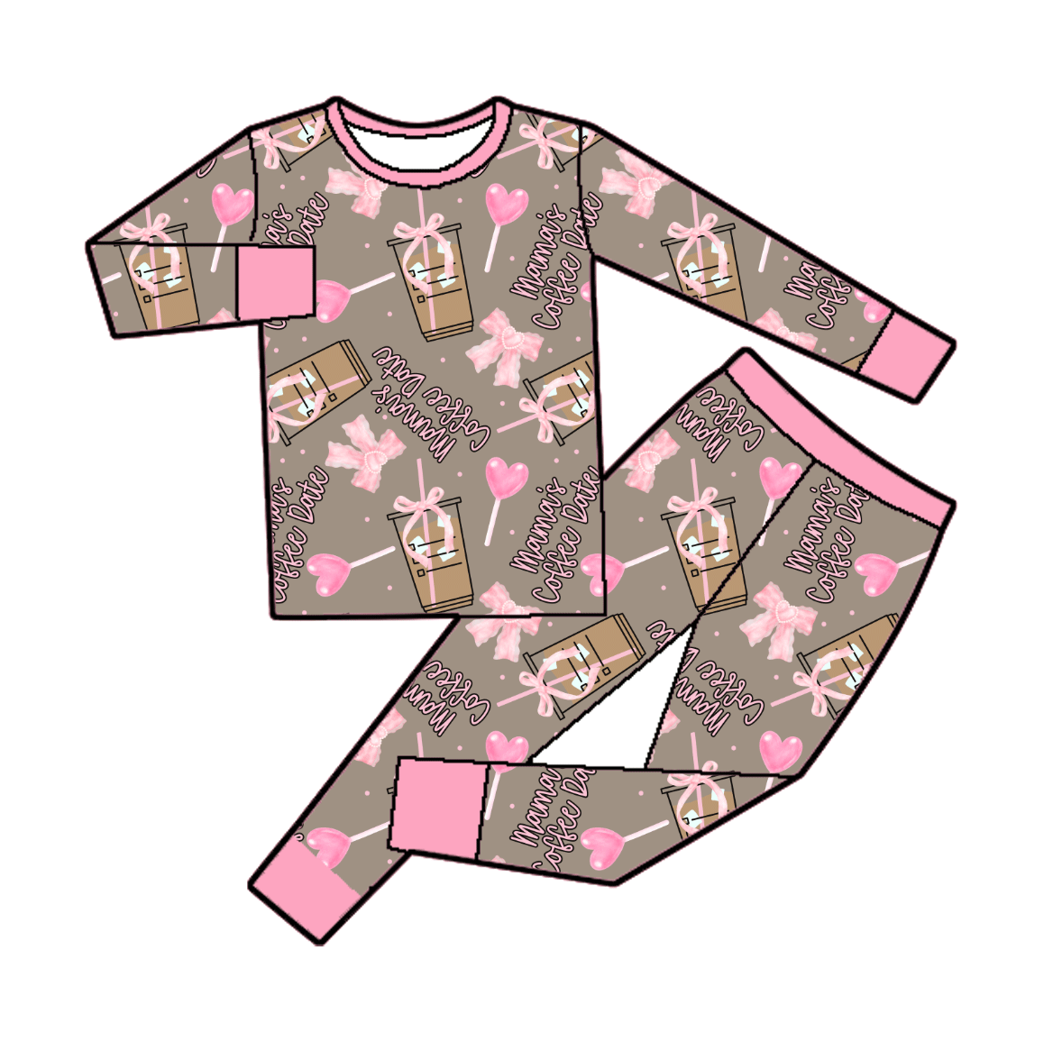 Sips & Snuggles Bamboo Childrens 2t-8y PJ's & Lounge Sets