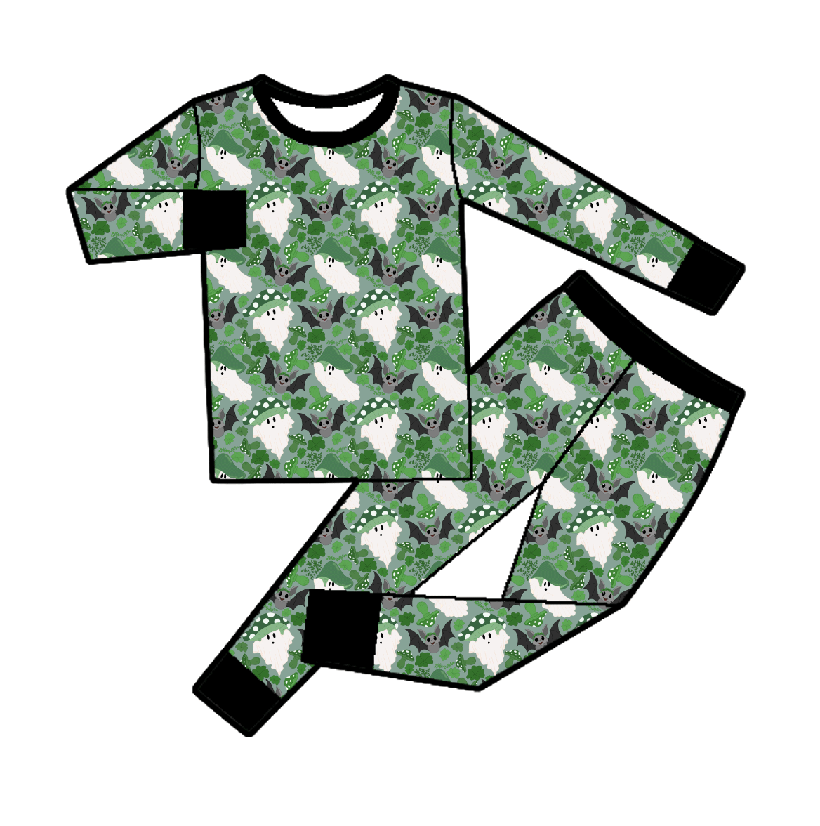 Bats & Blarney Bamboo Youth 9y to 15y PJ's & Lounge Set