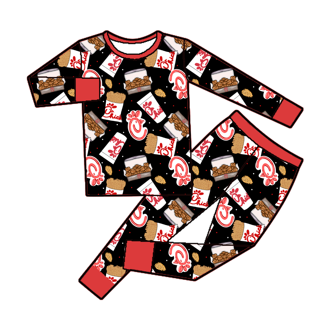 Fil-A Fan Bamboo Youth 9y to 15y PJ's & Lounge Set