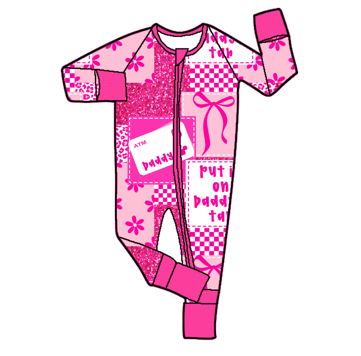 Daddy's Tab Bamboo Zippy