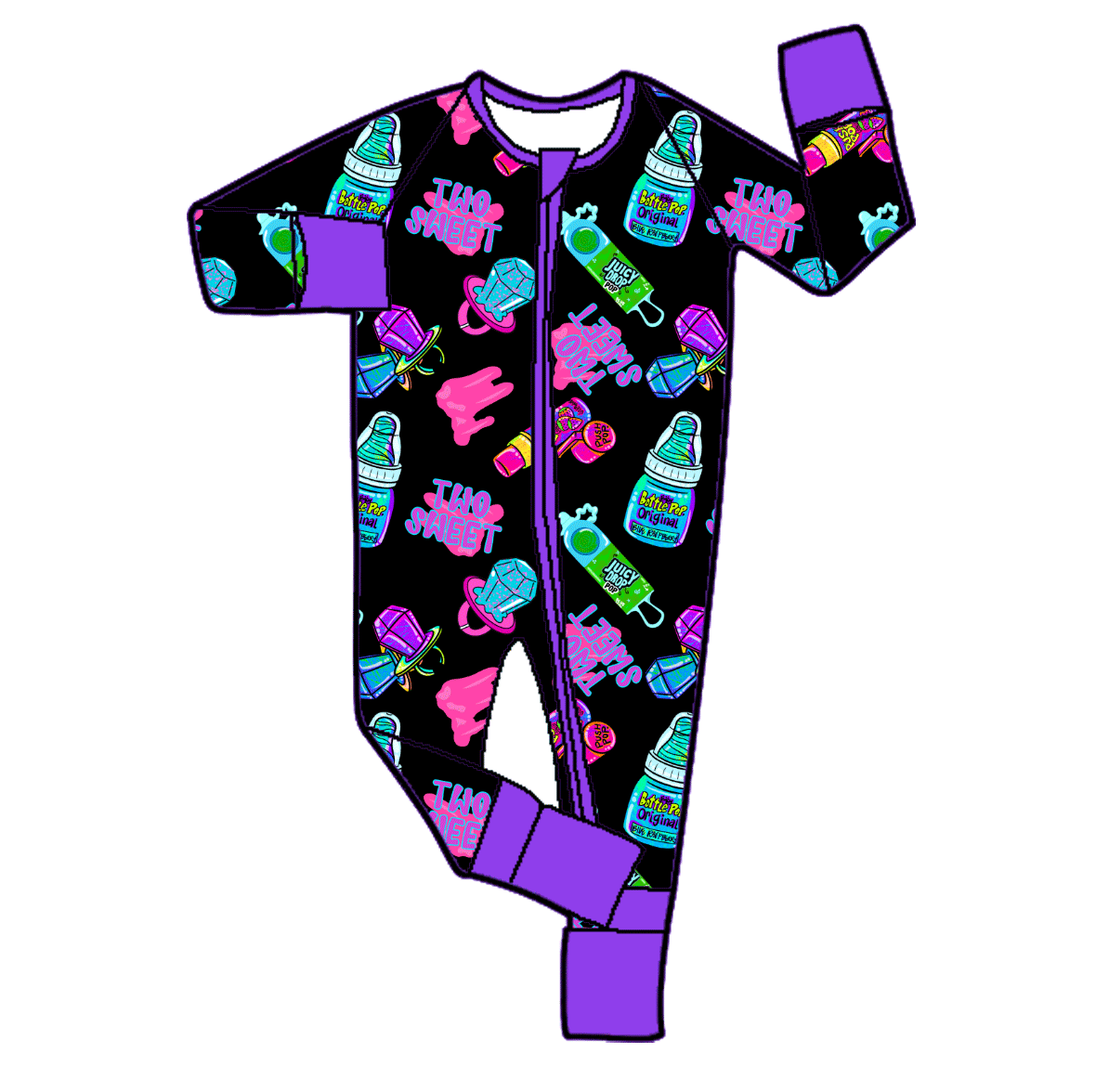 Sweet & Sour Bamboo Infants Newborn to 18m PJ's & Lounge Sets