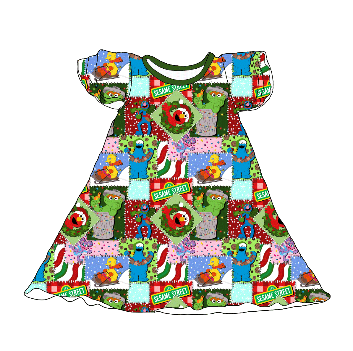 Tickle Me Tinsel Bamboo Kate Gown