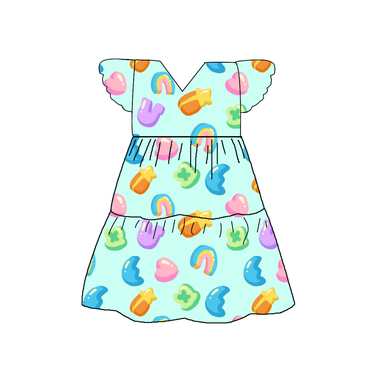 Magically Lucky Bamboo Youth 9y to 15y Dresses & Peplum Sets