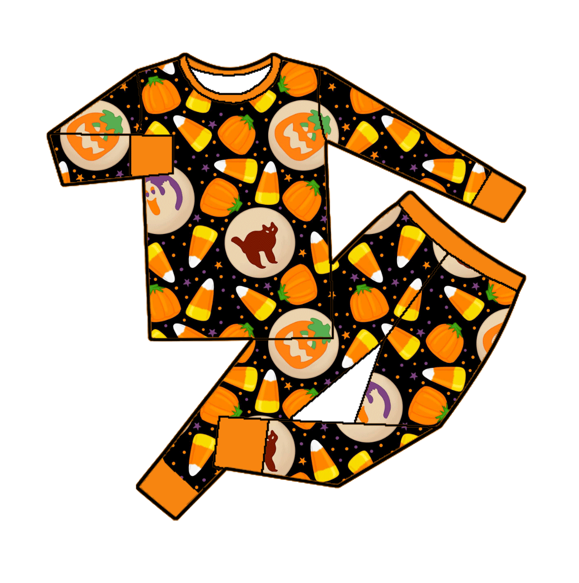 Trick or Treat Bamboo Eva Long Sleeve Set