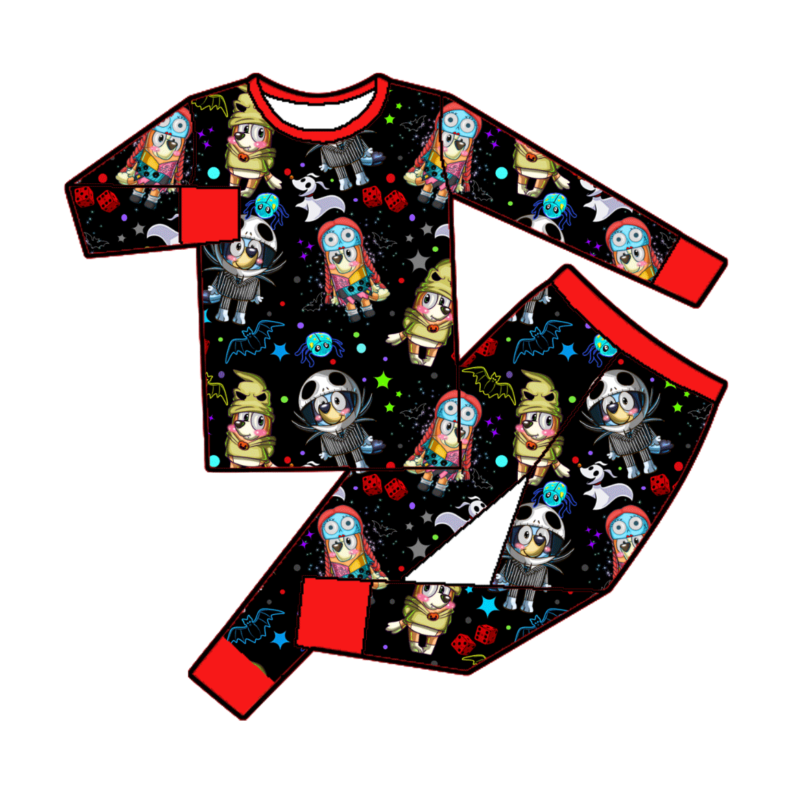 Oogie Boogie Bamboo Eva Long Sleeve Set