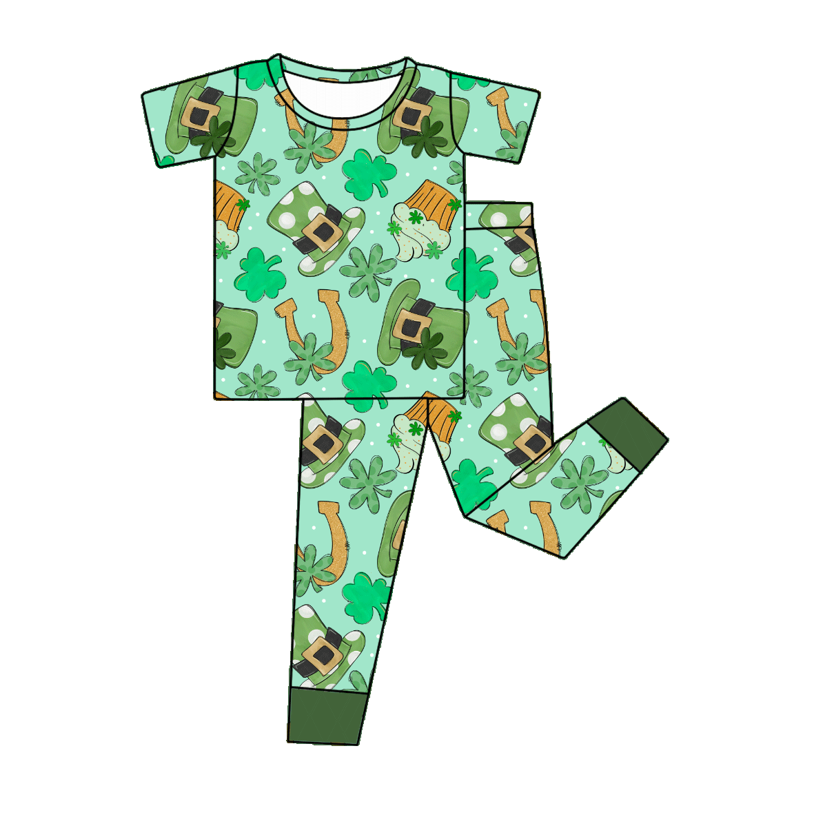 Clover & Charms Bamboo Infants Newborn to 18m PJ's & Lounge Sets