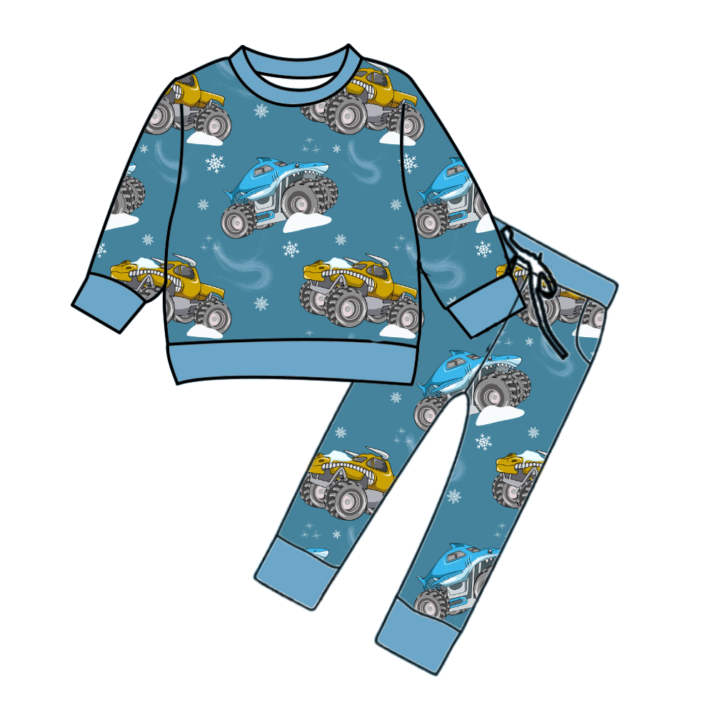 Monster Mash Bamboo Beau Jogger Set