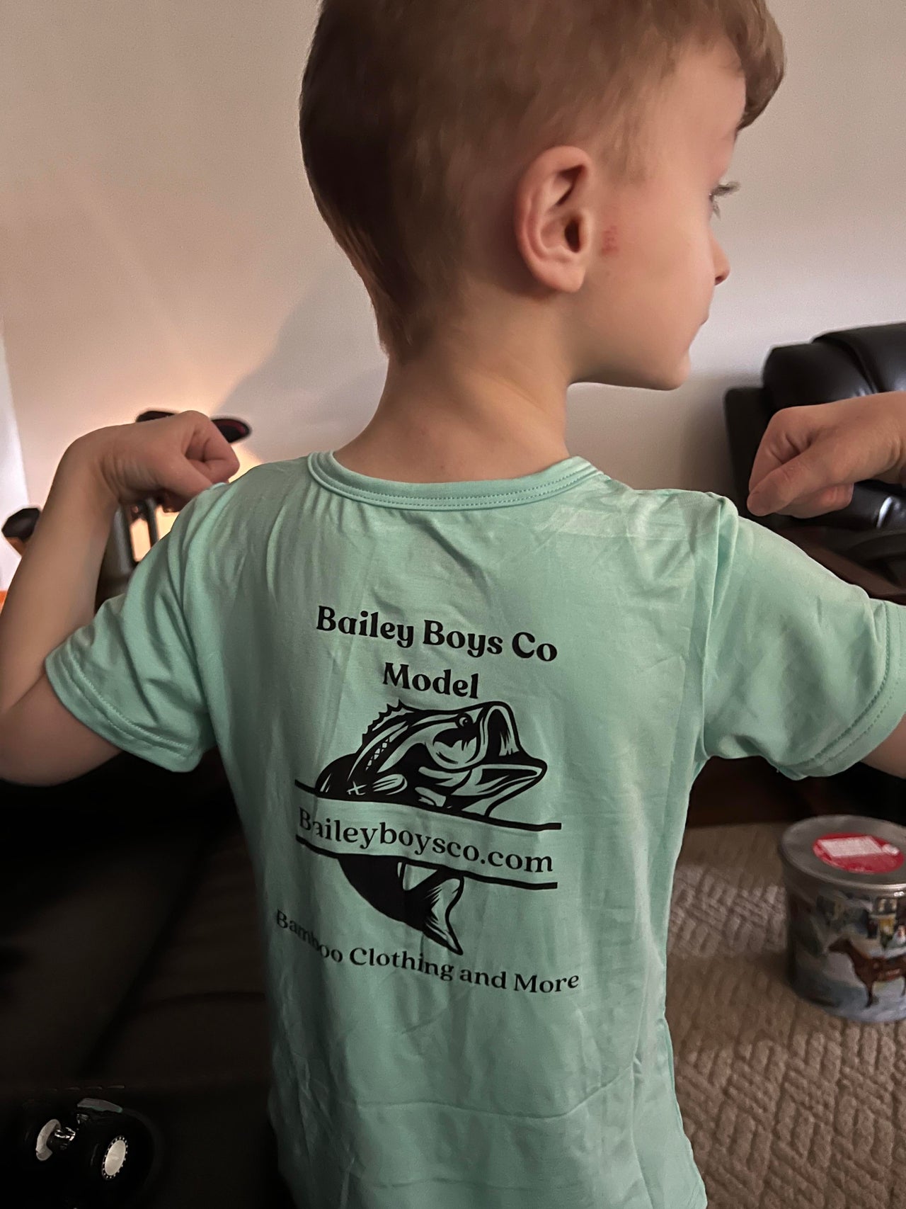 Bailey Boys Co Model Tees 9m, 12m, 2t, 3t, 4t, 6t, S, M, L, XL