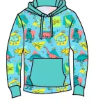Dino Disco Bamboo Childrens 2t-8y Tops & Bottoms