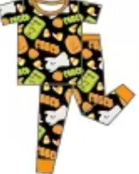 Monster Mash Munchies Bamboo Adult PJ's & 2pc Sets S-4X