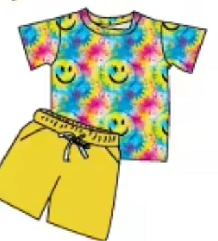 Neon Bliss Bamboo Youth 9y to 15y 2pc Sets