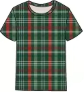 Jolly Plaid Bamboo Infants Newborn to 18m Tops & Bottom