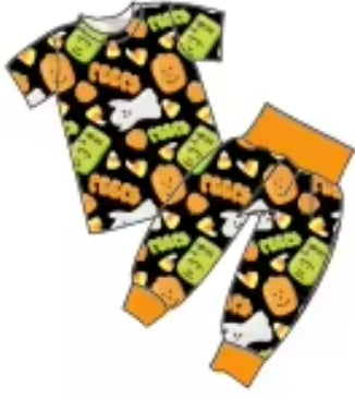 Monster Mash Munchies Bamboo Infants Newborn to 18m Daywear