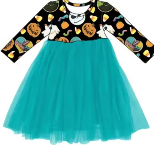 Nightmare Before Cookies Bamboo Youth 9y to 15y Dresses & Peplum Sets