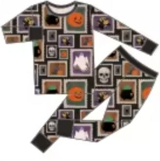 Haunted Post Bamboo Childrens 2t-8y PJ's & Lounge Sets