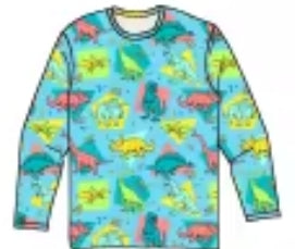 Dino Disco Bamboo Infants Newborn to 18m Tops & Bottom