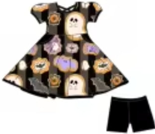 Boo Bakery Bamboo Childrens 2t-8y Dress & Peplum Sets