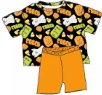 Monster Mash Munchies Bamboo Adult PJ's & 2pc Sets S-4X