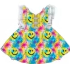 Neon Bliss Bamboo Infants Newborn to 18m Dresses & Peplum Sets