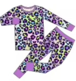 Pastel Prowl Bamboo Adult PJ's & 2pc Sets S-4X