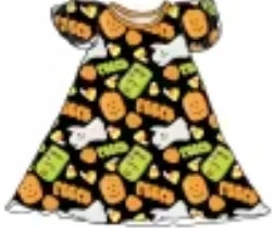 Monster Mash Munchies Bamboo Childrens 2t-8y PJ's & Lounge Sets