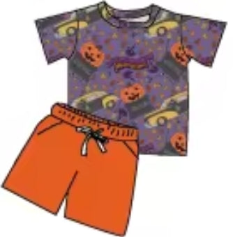 Spooky Town Express Bamboo Youth 9y to 15y 2pc Sets