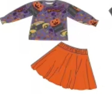 Spooky Town Express Bamboo Youth 9y to 15y Dresses & Peplum Sets